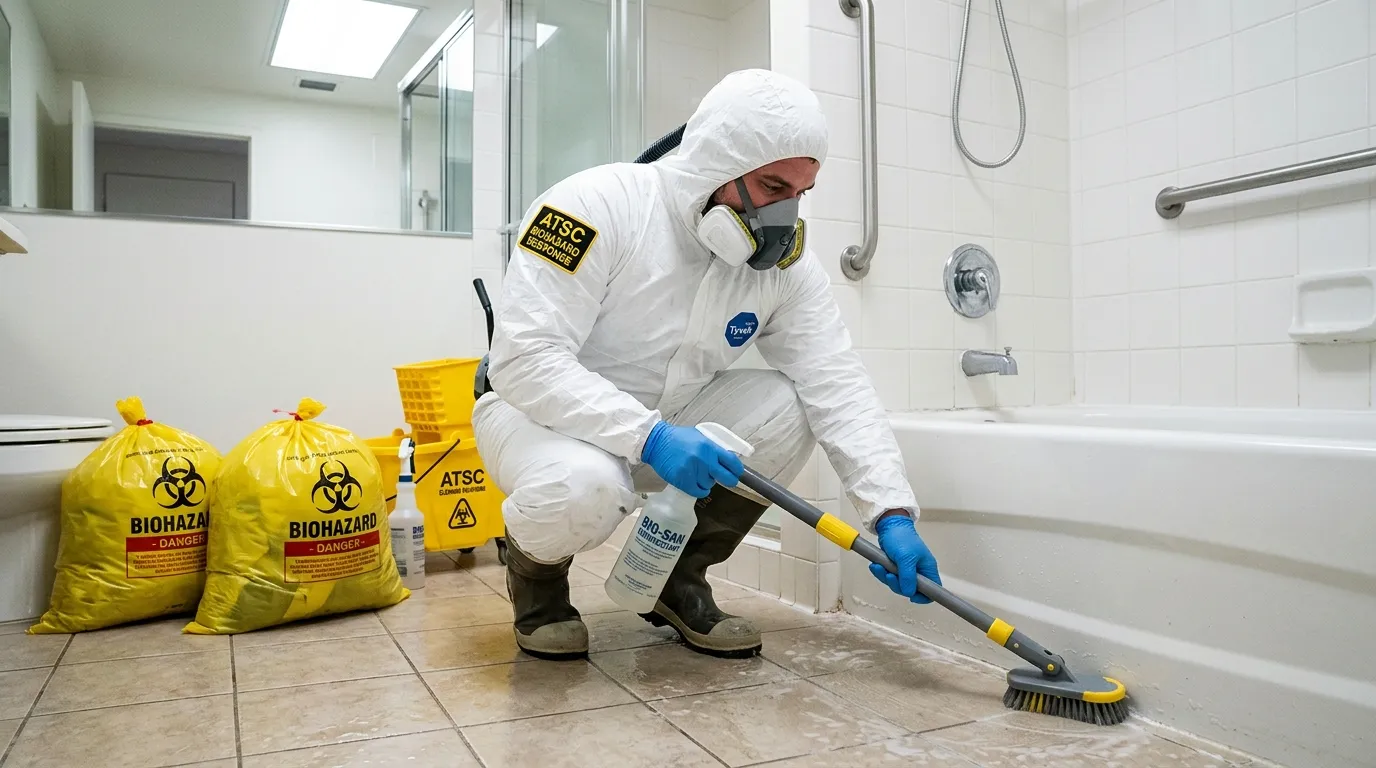 Decontamination equipment deployed for Blood Cleanup in Palermo